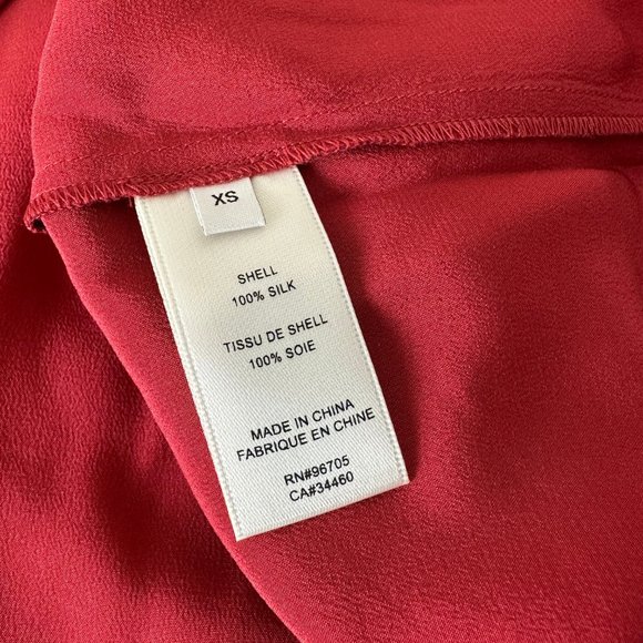 Rebecca Taylor Silk Short-Sleeve Blouse - Picture 5 of 6